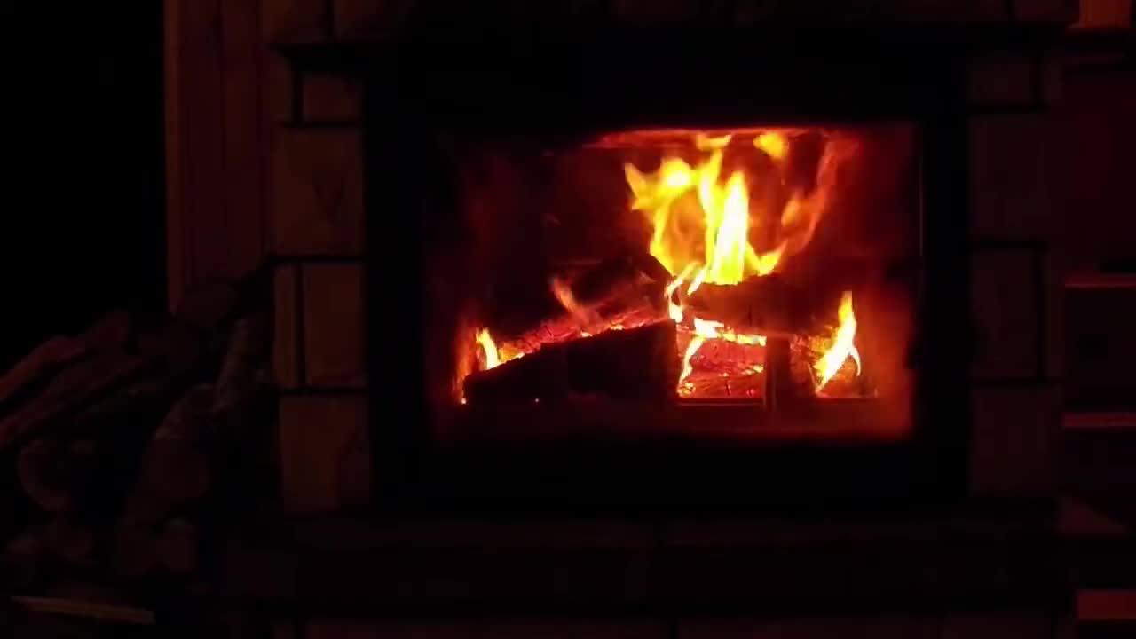 10 мин у огня камина-10 min by the fireplace fire #еленагалкина