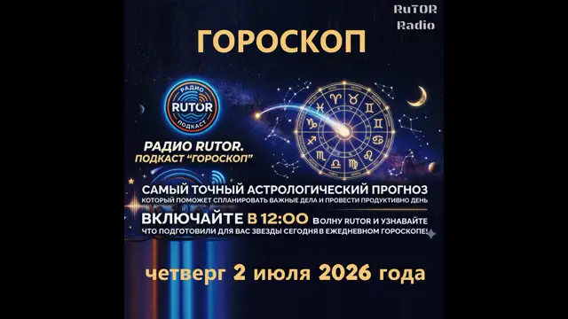 02.07.2026 Подкаст ''Гороскоп''. Радио RuTOR