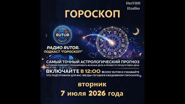 07.07.2026 Подкаст ''Гороскоп''. Радио RuTOR