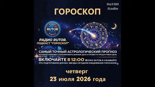 23.07.2026 Подкаст ''Гороскоп''. Радио RuTOR