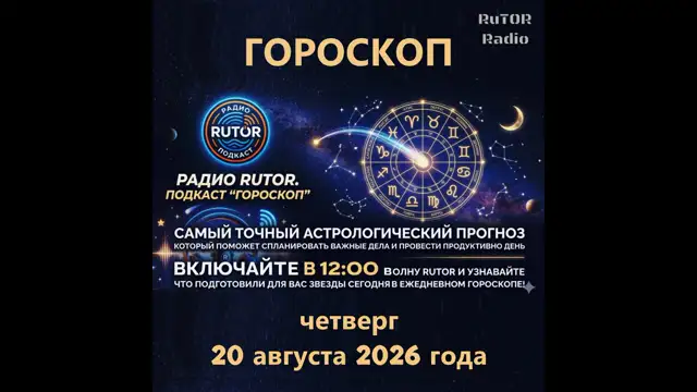 20.08.2026 Подкаст ''Гороскоп''. Радио RuTOR