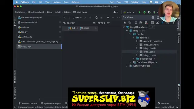 [SuperSliv-biz] 25- Many-to-many relationships [Supersliv-biz]