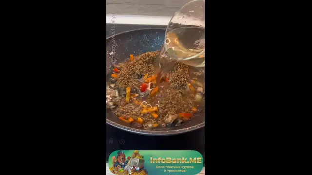 [InfoBank-me] 46- Гречка с овощами и брокколи